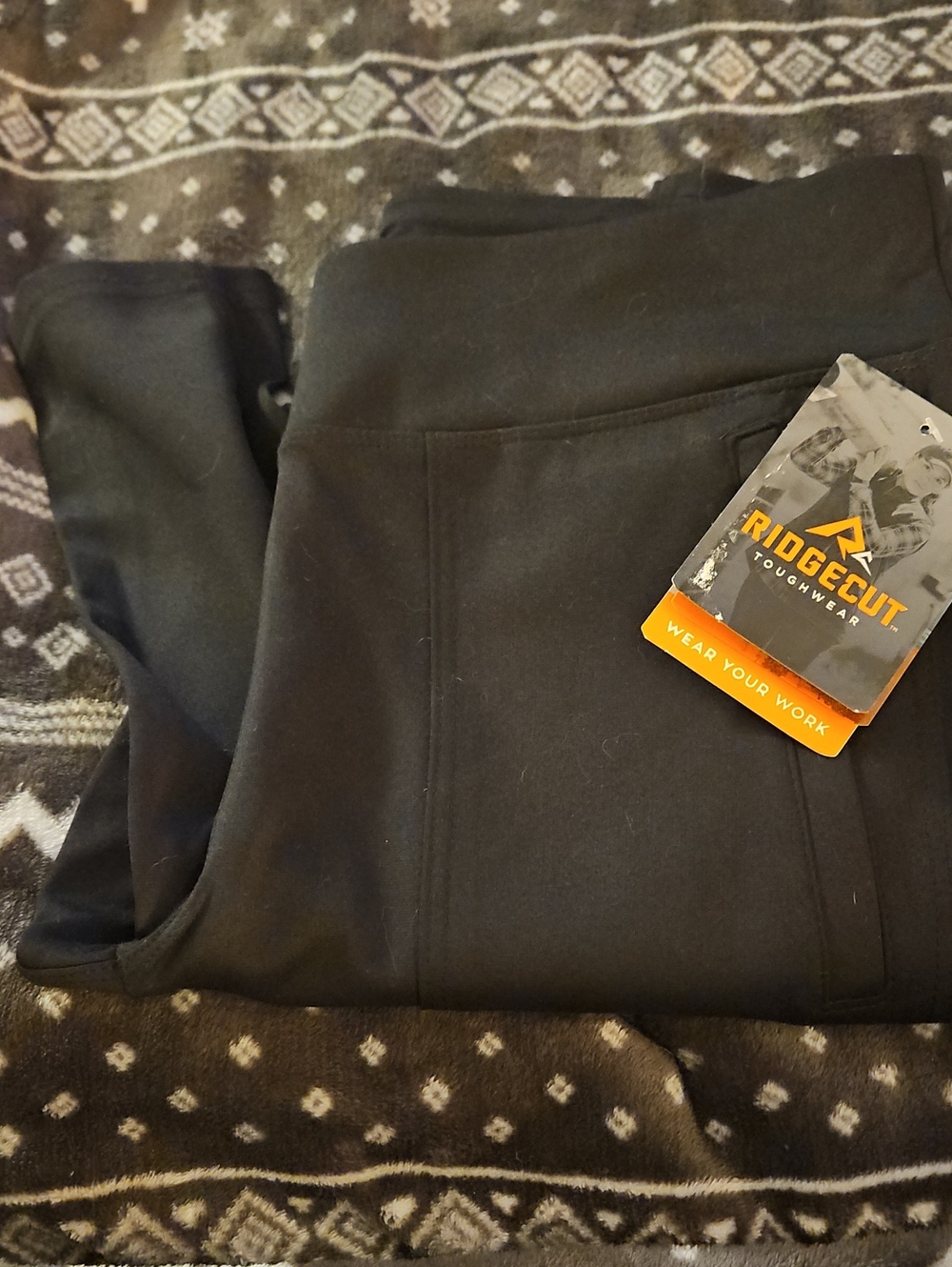 Ridgecut Black Workwear Pants for Women